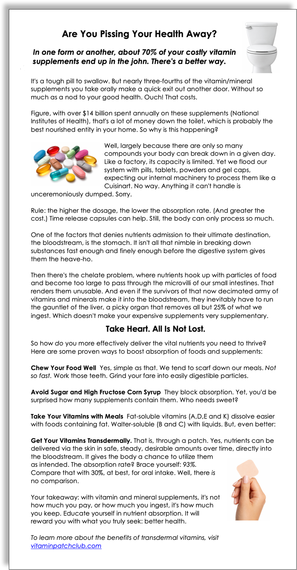 Vitamin Patch Club Blog Post